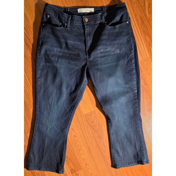 Signature Levi Strauss Blue Denim Bootcut Jeans 34/32 - Picture 3 of 6